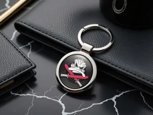 Porte-Clés Voiture Luxe Custom Design Acier